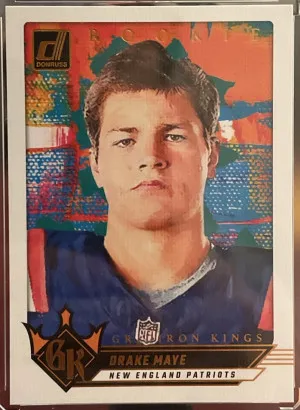 2024 Panini Donruss - Rookie Gridiron Kings #3 Drake Maye (RC) front
