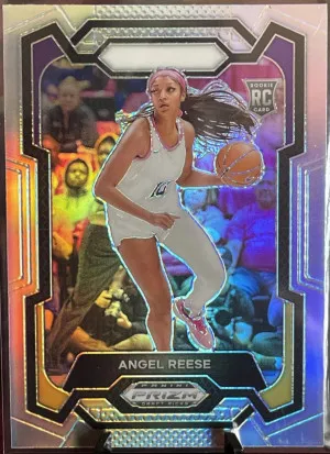 Angel Reese RC Silver Prizm Parallel - 2024 Prizm Draft Picks Rookie Card #38 front