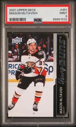 2021-2022 Upper Deck Mason Mctavish front