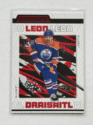 2023-24 Credentials Leon Draisaitl Red /349 front