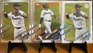 Jazz Chisholm Jr Rookie Lot front