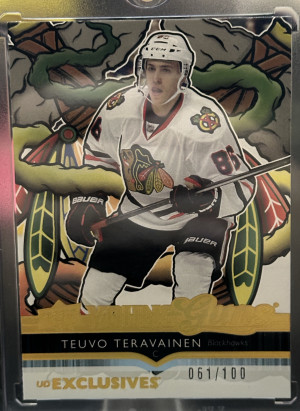 Teuvo Teravainen Young Guns UD Exclusive /100 front