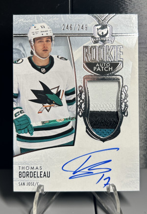 Thomas Bordeleau, 2022-23 The Cup, RPA /249 front
