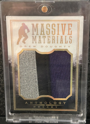 2014 Drew Doughty Massive Materials Patch /99 front