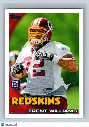 2010 Topps Trent Williams #225 front