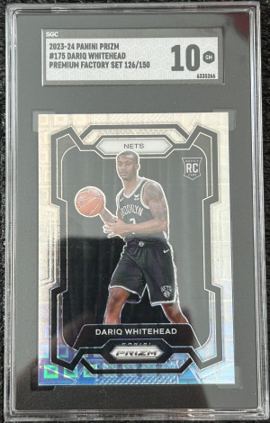 2023 Prizm /150 Dariq Whitehead front