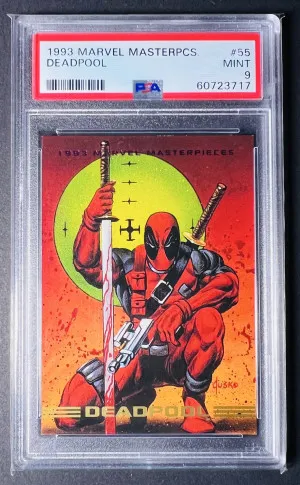 1993 Marvel Masterpieces Deadpool front