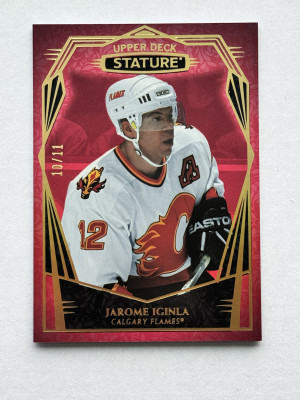 2022-23 Stature Jarome Iginla /11 front