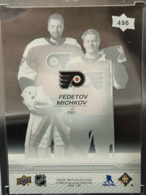 Matvei Michkov & Ivan Fedotov Young Guns Teammates Clear Cut back