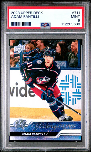 2023 Upper Deck Adam Fantilli front