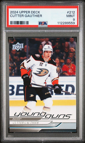 2024 Upper Deck Cutter Gauthier Young Guns front