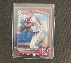 2025 Bowman Chrome Mojo Travis Bazzana front