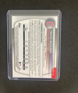 2025 Bowman Chrome Mojo Travis Bazzana back