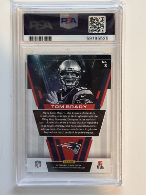 ** Jersey Match**2017 Panini Playoff Star Gazing Tom Brady Star Gazing-3Rd Down back