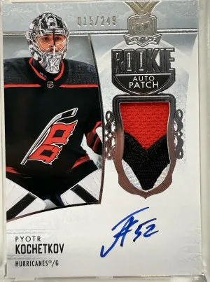Pyotr Kochetkov The Cup Rookie Auto /249 front