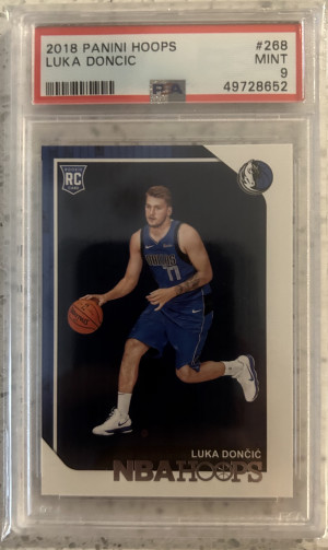 2018 Panini Hoops Luka Doncic front