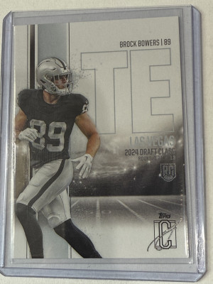 2024 Topps Signature Class Brock Bowers Rookie front