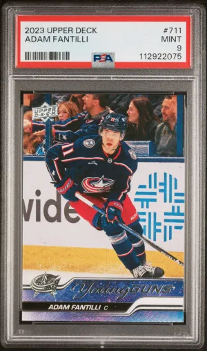 2023 Upper Deck Adam Fantilli front