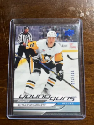 Rutger McGroarty Young Guns Deluxe #107/250 front