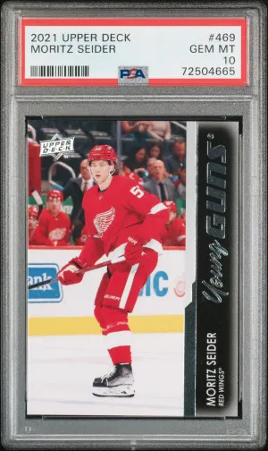 2021-2022 Upper Deck Moritz Seider front