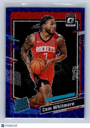 2023-24 Panini Donruss Optic Cam Whitmore Blue Velocity #217 front
