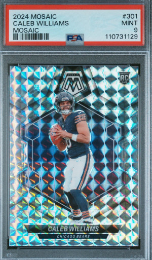 2024 Mosaic Caleb Williams Mosaic Rookie front