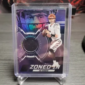 2023 Panini Zenith - Zoned In #ZI-JBW Joe Burrow (MEM) front