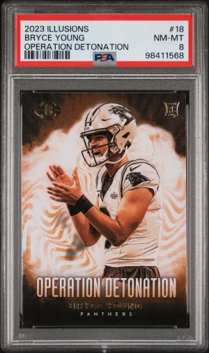 2023 Panini Illusions Operation Detonation Bryce Young front