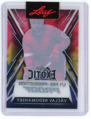 2024 Leaf Metal Vaclav Nedomansky Exotic Pre-Production Proof 1/1 back