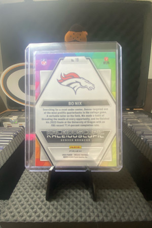 Bo Nix /Kaleidoscopic back