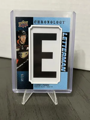 19-20 Chronology Corey Perry Letterman /35 front
