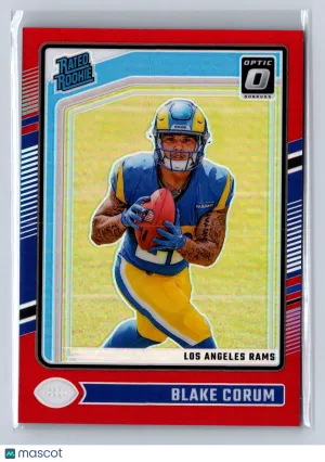 2024 Panini Donruss Optic Blake Corum Red /125 #208 front