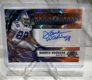 2024 Topps Radial Marks Darren Woodson Auto 22/25 front