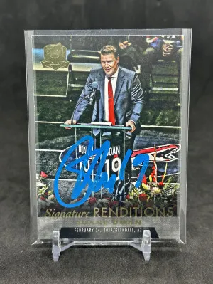 Shane Doan 2022-23 Upper Deck The Cup Signature Renditions Auto #SR-SD Coyotes front