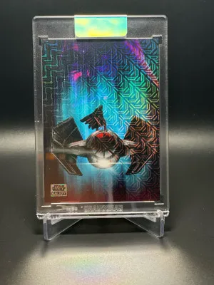 2024 Topps Star Wars Chrome Galaxy Darth Vader Arrives On Malachor Mojo /50 front