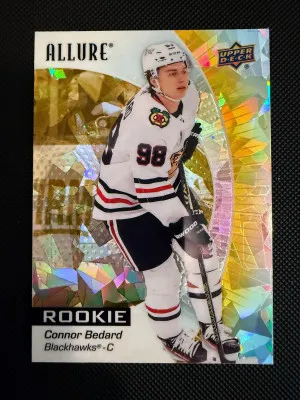 2023-24 Upper Deck Allure  Connor Bedard  Yellow Taxi front