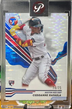 Ceddanne Rafaela RC #/75 Topps Pristine Sealed 2024 front