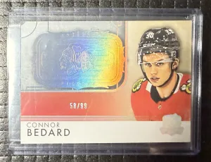 2023-24 Upper Deck The Cup Connor Bedard Rookie Rink Gallery /99 front