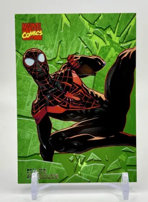 Miles Morales Green /10 2024 Marvel Universe Finding Unicorn Evolution CC-90 front