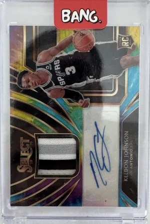 Keldon Johnson Tie Dye RPA /25 front