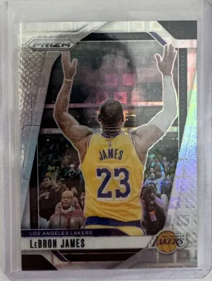 LeBron James Prizm Pandora /150 front