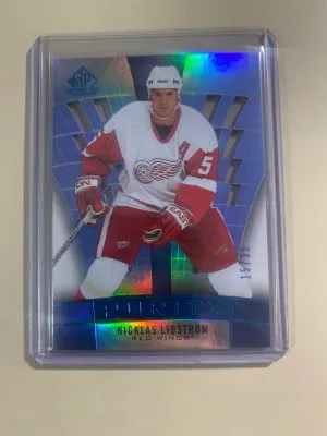 Nicklas Lidstrom 21-22 SP Game Used Purity /35 front