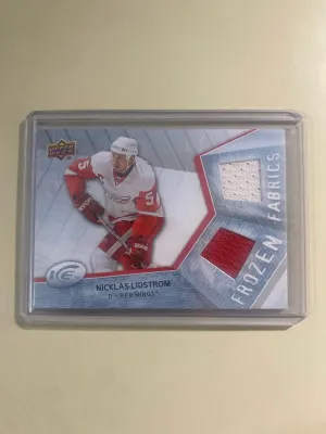 Nicklas Lidstrom 08-09 ICE Dual Jersey front