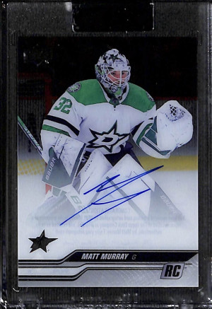Matt Murray Rookie Auto #CC-MY 2023-24 Clear Cut Hockey front