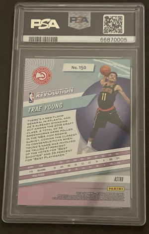 2018 Panini Revolution Trae Young Astro back