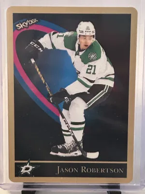 23-24 Skybox Metal Universe 90 Retro Jason Robertson front