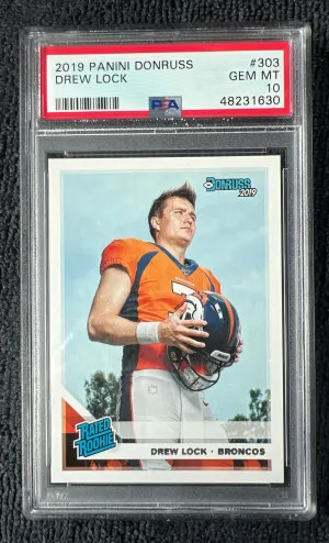 2019 Panini Donruss Drew Lock front