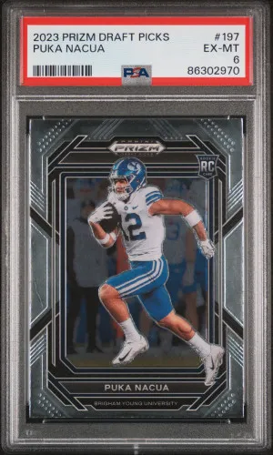 2023 Panini Prizm Draft Picks Puka Nacua front