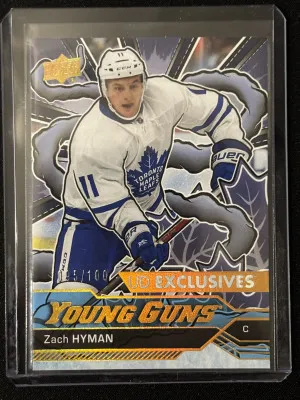 Zach Hyman Young Guns Renewed Exclusives front