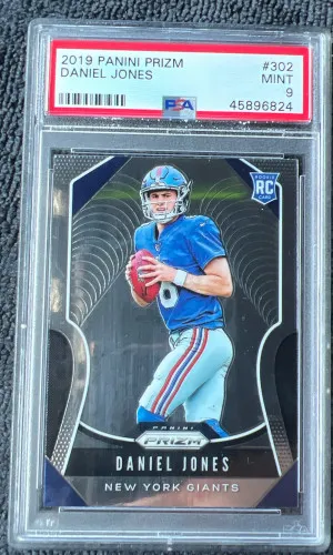 2019 Panini Prizm Daniel Jones front